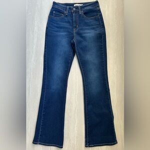 Levi's Dark Blue Flare Jeans